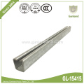 Straight Steel Track Channel Width 30mm For Curtainside